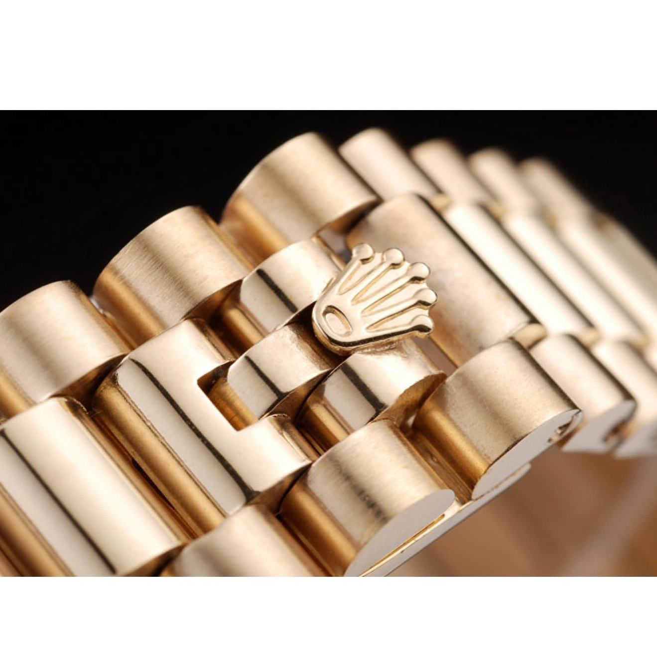 AAA Replica Watches Stainless 18k Day-Date Gold Steel Rolex Dial Plated Yellow Gold 0815